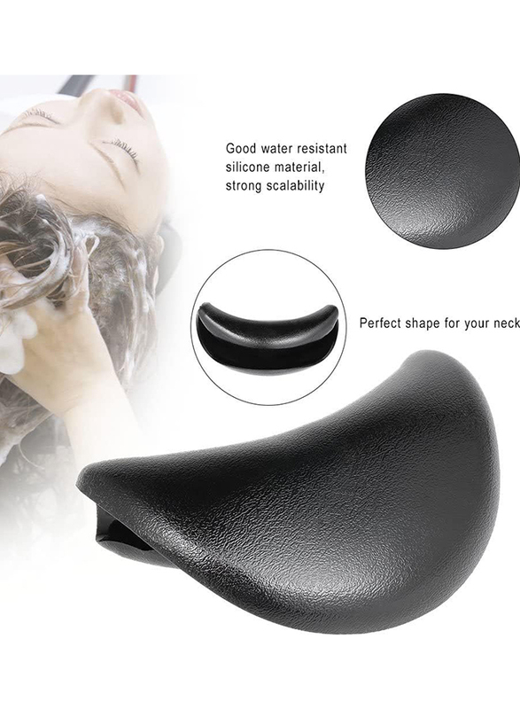 Silicone Salon Neck Pillow, Black