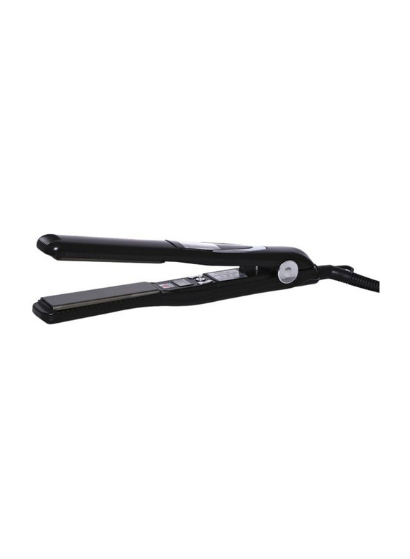 Global Star Digital VTI Professional Hair Straightener, Black