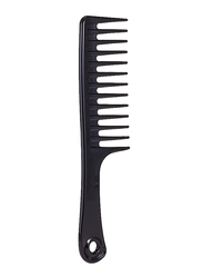 Long Tooth Hair Comb, 6808, Black