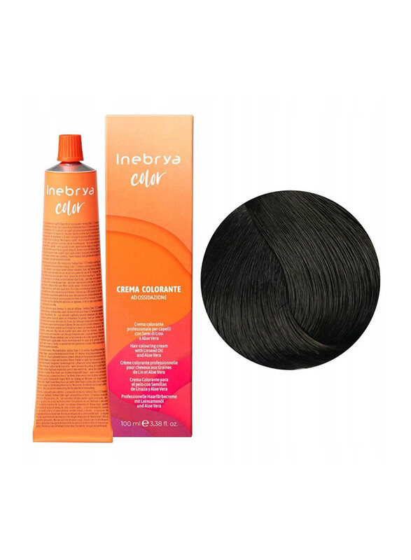

Inebrya Professional Hair Colouring Cream, 100ml, Intense Chestnut 4.00