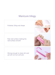 Nibiru Professional Manicure Tools Kit, 18 Pieces, Multicolour