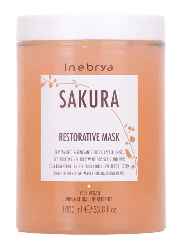 

Inebrya Sakura Restorative Hair Mask for All Hair Types, 1000ml