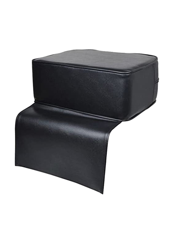 D Salon Barber Cushion Child Booster Seat Salon Spa Equipment Styling Chair, Black