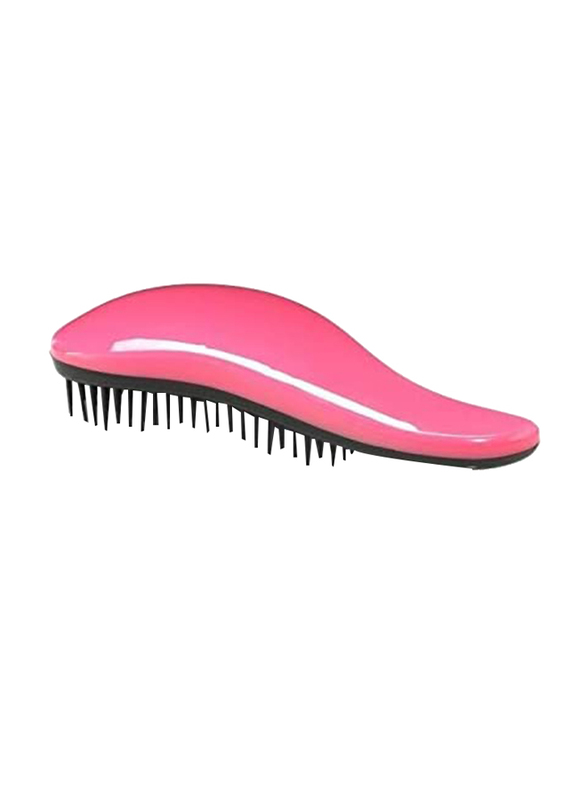 Onetech Anti-Static Plastic Hair Brushes, Pink/Black