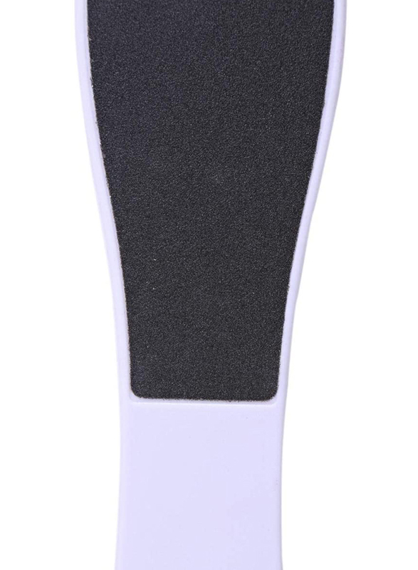 Plastic Foot File, Black/White