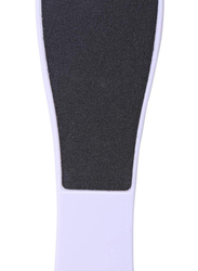 Plastic Foot File, Black/White