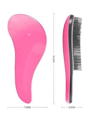 Onetech Anti-Static Plastic Hair Brushes, Pink/Black