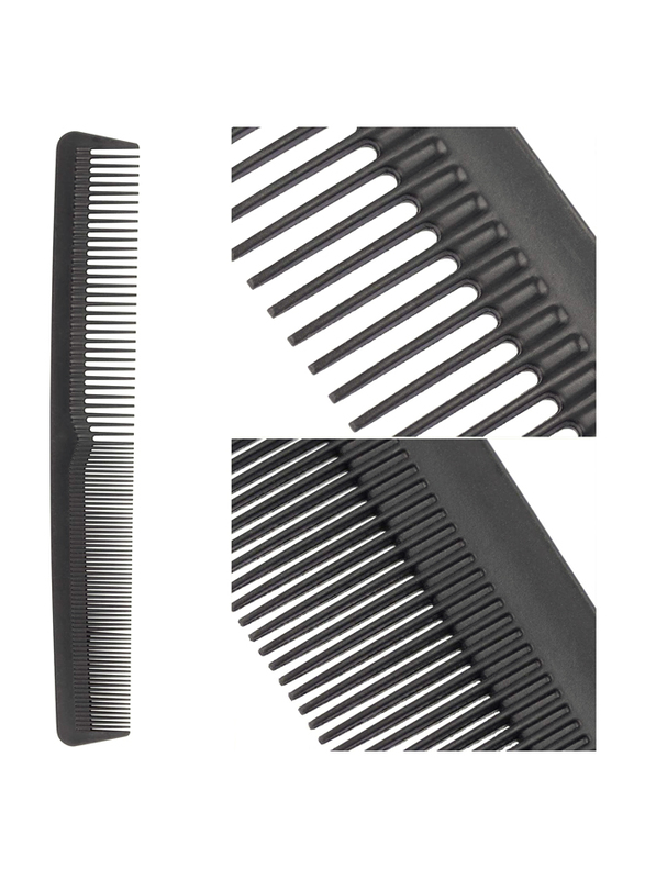 2 Rat Tail Metal and 1 Barber Parting Pin Tail Hair Comb, 3 Pieces