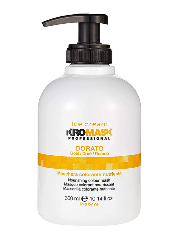 

Inebrya Kromask Gold Nourishing Hair Mask for All Hair Types, 300ml
