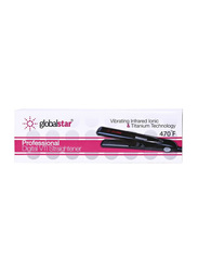 Global Star Digital VTI Professional Hair Straightener, Black