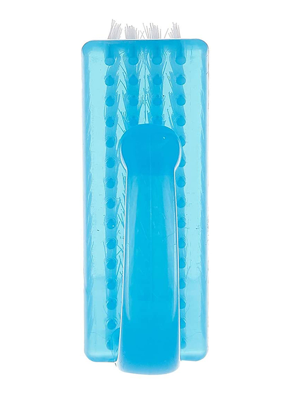 Manicure and Pedicure Nail Brush, Blue