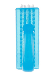 Manicure and Pedicure Nail Brush, Blue