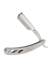 Stainless Steel Straight Edge Shaver Razor, 22cm, Silver