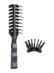 La Perla Tech Vented Hairbrush for Blow Drying with Ball Tipped Bristles for Short Straight Hair, 1 Piece