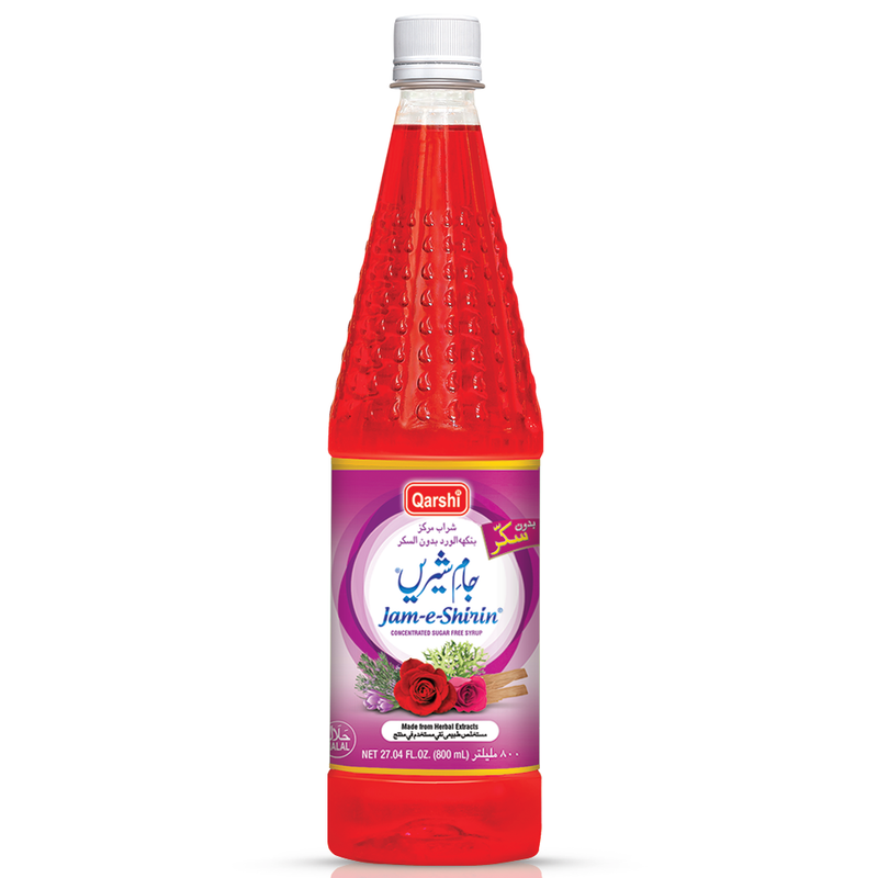 

QARSHI JAM-E-SHIRIN SYRUP SUGAR FREE 800ML