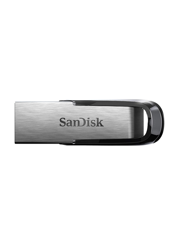 

Sandisk 64GB Ultra Flair 3.0 USB Flash Drive, Silver/Black