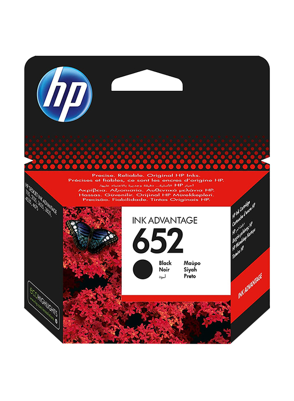 HP 652 Black Original Ink Cartridge