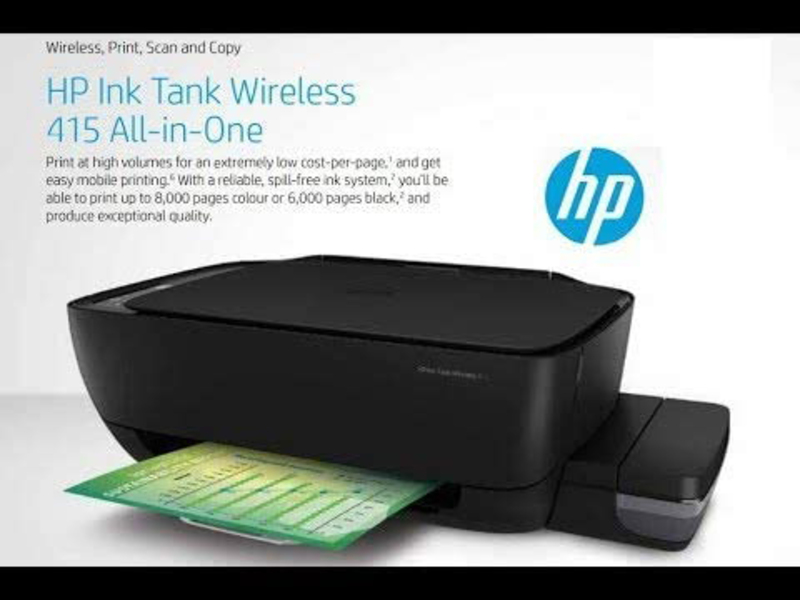 HP Ink Tank Wireless All In One Printers, Black