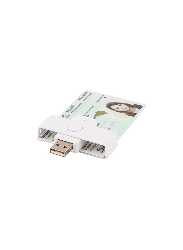 ACR LED Card Reader for Cards, White