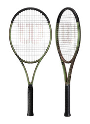 Wilson Blade 100L v8 Unstrung Tennis Racquet, 4.25 Inch, Green