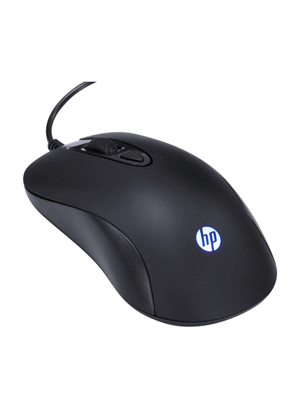 HP KM100 Gaming English Keyboard and Mouse, 1QW64AA, Black