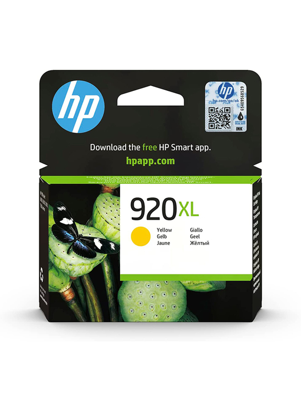 HP 920XL Yellow Officejet Thermal Inkjet Cartridge