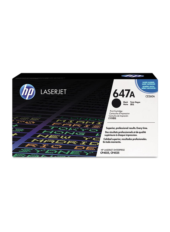 HP 647A Black Original Ink Laserjet Toners