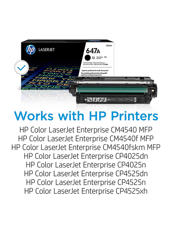 HP 647A Black Original Ink Laserjet Toners