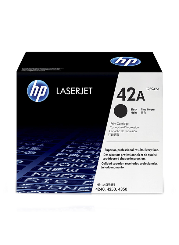 HP 42A Q5942A Black Original LaserJet Colour Sphere Toner Cartridge