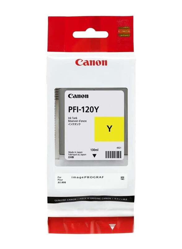 

Canon PFI-120Y Yellow Pigment Original Ink Bottles