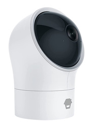Chuango PT-300Q Indoor WiFi Pan/Tilt AI Human Detection Camera, White/Black