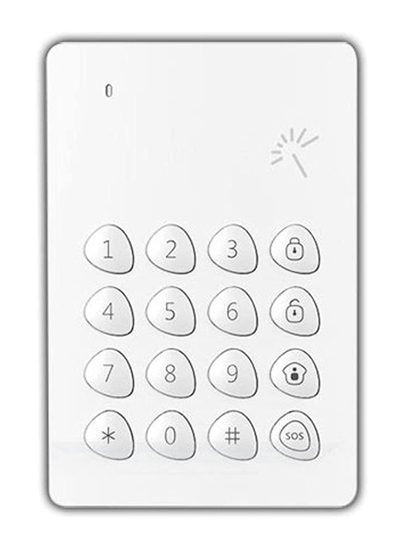 Chuango KP 700 Keyboard Independent for Arm/Disarm Turn Off Alarm System, White