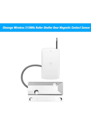 Chuango DWC-55 Wireless 315MHz Roller Shutter Magnetic Switch Door/Window Sensor for Home Burglar Alarm System, White