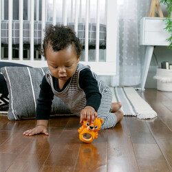 Baby Einstein - Teethe & Wobble Tinker Tiger Teether Toy, BPA Free, Cause and Effect Learning, Infants, Ages 3 Months and Up