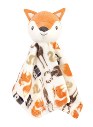 Hudson Baby 3-Piece Fox Plush Blanket & Security Blanket Set Baby Unisex, 0-6 Months, Multicolour