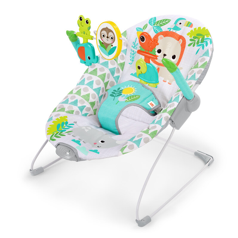 

BRIGHT STARTS VIBRATING BOUNCER: SPINNIN SAFARI