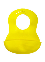 Tigex Silicone Flexible Bib, Yellow