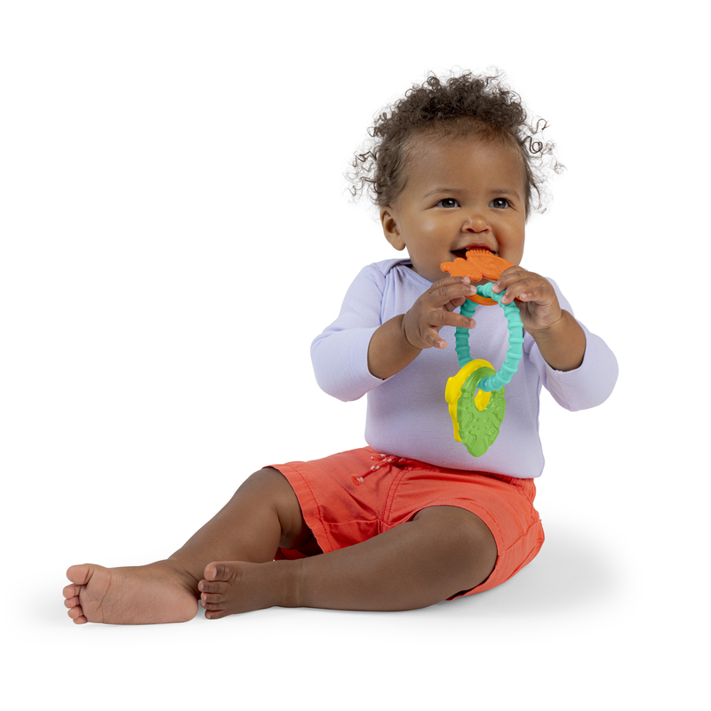 BRIGHT STARTS TROPICAL CHEWS TEETHING RING