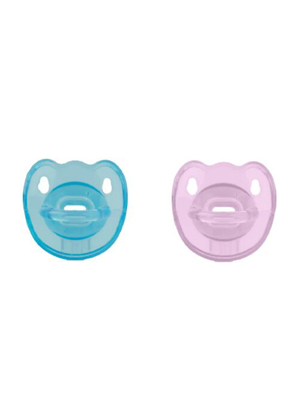 Tigex Silicone Pacifier, 6+ Months, Assorted Colours