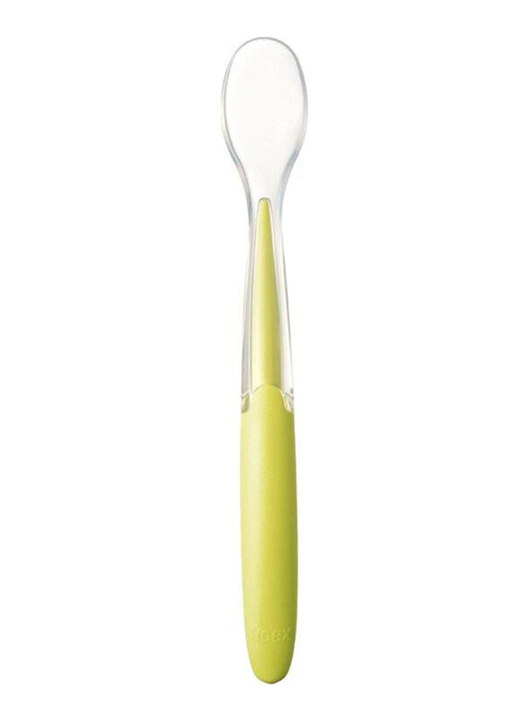 

Tigex Soft Silicone Spoon, Green/Clear