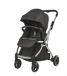 GOKKE-REVERSIBLE BABY STROLLER - Black