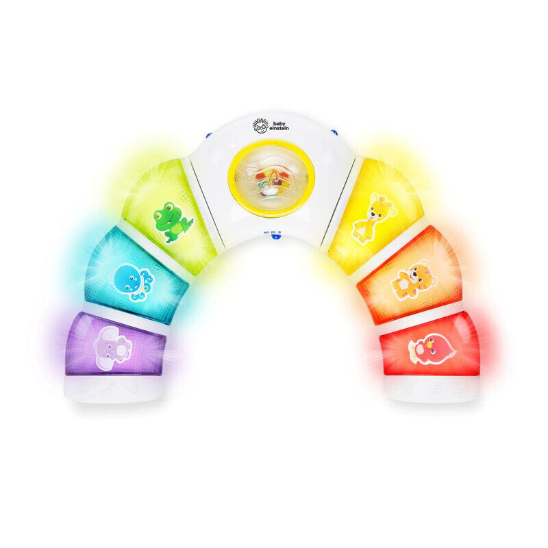 Baby Einstein - Glow & Discover Light Bar Musical Activity Station and Tummy Time Toy, Age 3 months+