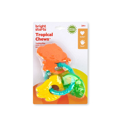 BRIGHT STARTS TROPICAL CHEWS TEETHING RING