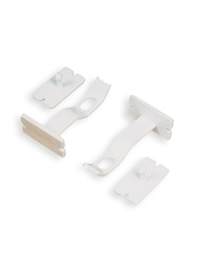 Tigex 2-Piece Safety Drawer Lock Set, White