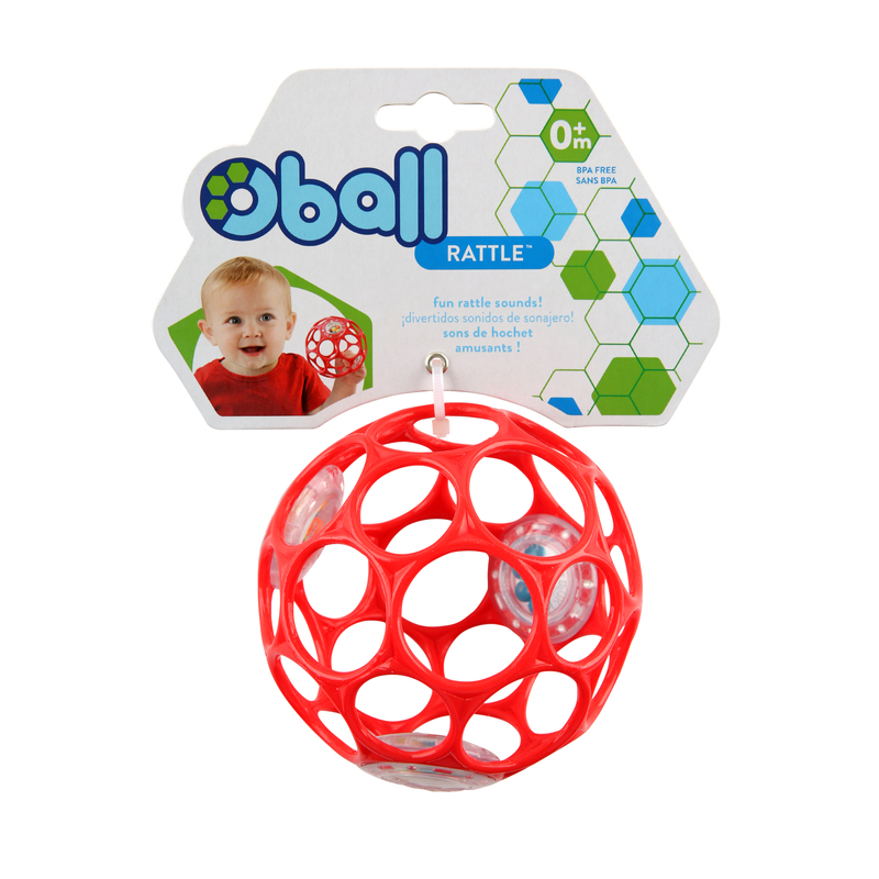 Bright Starts Red Oball Rattle