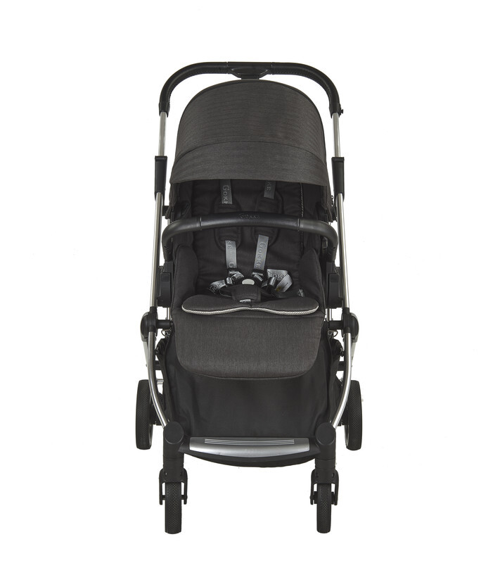 GOKKE-REVERSIBLE BABY STROLLER - Black