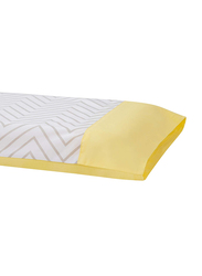 Clevamama Cleva Foam Toddler Baby Pillow Case, Yellow
