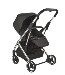 GOKKE-REVERSIBLE BABY STROLLER - Black