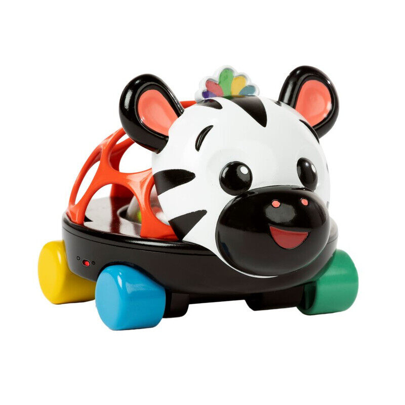 

Baby Einstein - Curious Car Zen Oball Toy Car & Rattle, Light Up, Ages 3 Months+, Zen The Zebra