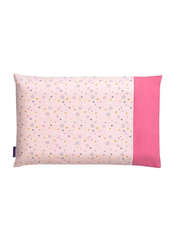 Clevamama Cleva Foam Baby Pillow Case, Pink
